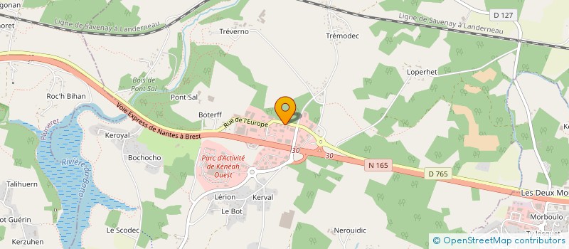 localisation de l'entreprise KARR KONCEPT à PLOUGOUMELEN