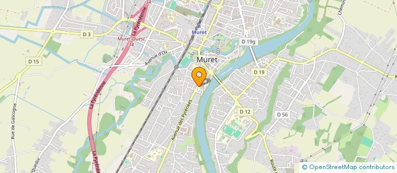 localisation de l'entreprise KARRASPIO  MURET