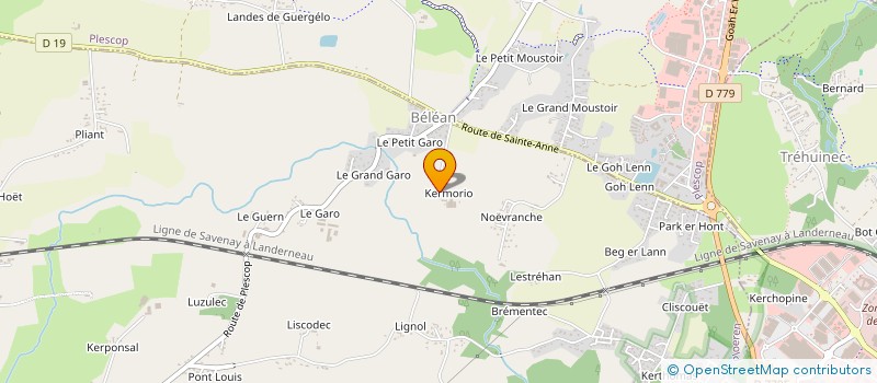 localisation de l'entreprise KARREA  PLOEREN