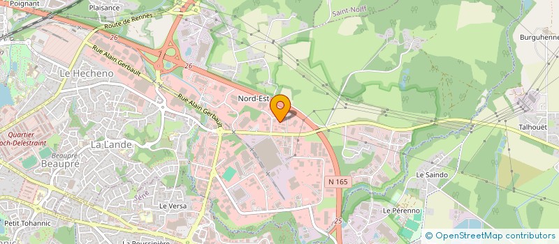 localisation de l'entreprise KARRELL 56 à VANNES