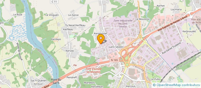 localisation de l'entreprise KARREMENT BIO à CAUDAN