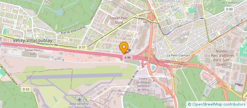 localisation de l'entreprise KARRGREEN ENTRE BIEVRE ET RHONE  VELIZY-VILLACOUBLAY