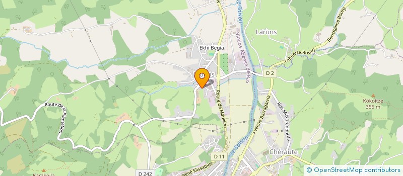 localisation de l'entreprise KARRIKA  VIODOS-ABENSE-DE-BAS