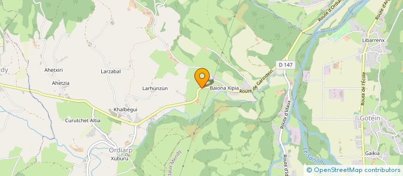 localisation de l'entreprise KARRIKABURIA  ORDIARP