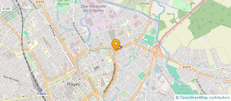 localisation de l'entreprise KARROUBI PERE ET FILS  SAINTE-SAVINE