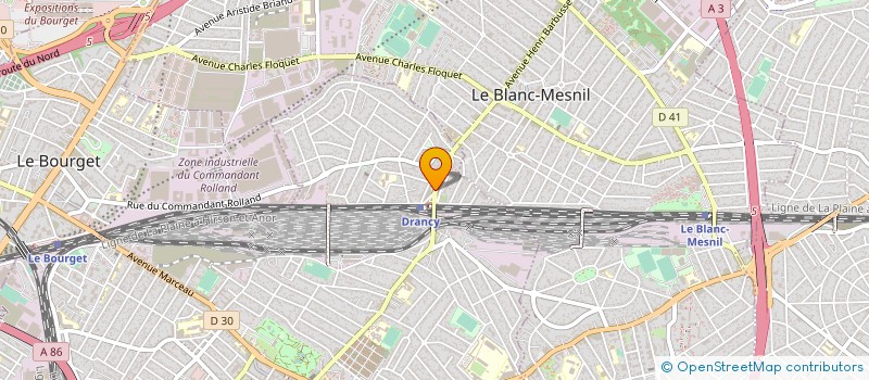 localisation de l'entreprise KARS 36  DRANCY