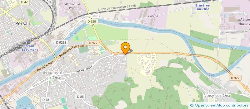 localisation de l'entreprise KARS AUTO  BEAUMONT-SUR-OISE