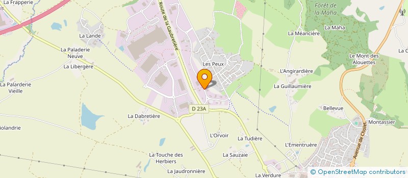 localisation de l'entreprise KARS MOTORS à LES HERBIERS