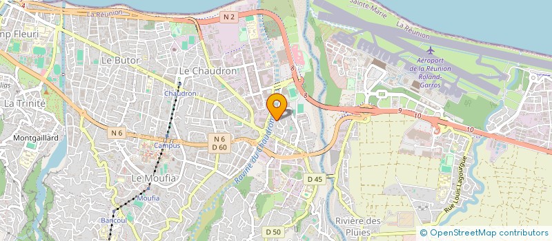 localisation de l'entreprise KARSINVEST à SAINT-DENIS