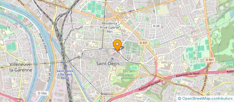 localisation de l'entreprise KART FASTER à SAINT-DENIS