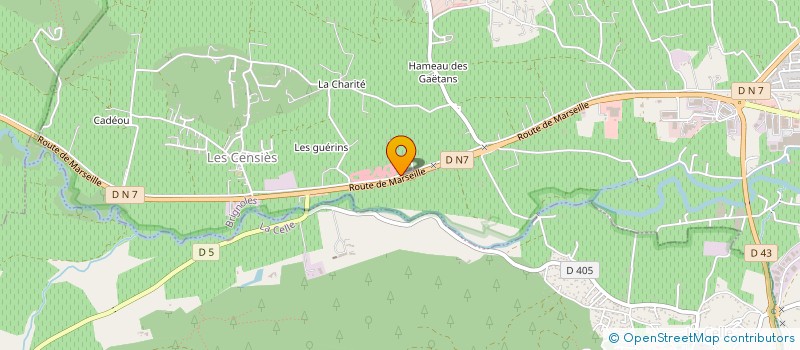 localisation de l'entreprise KART IN PRO RACING TEAM  BRIGNOLES