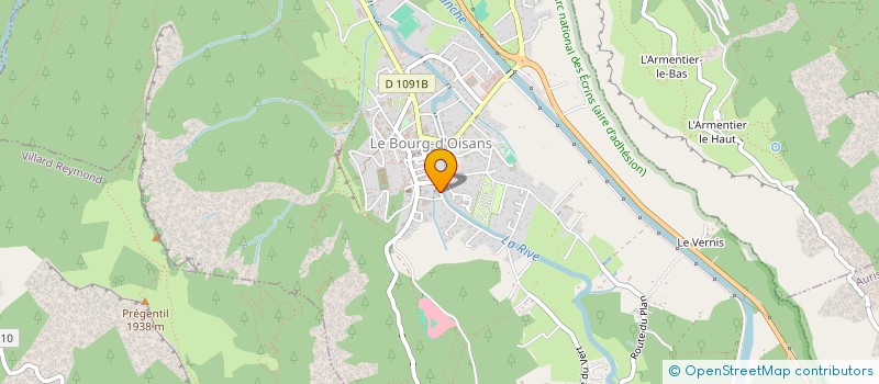 localisation de l'entreprise KART ON à LE BOURG-D'OISANS
