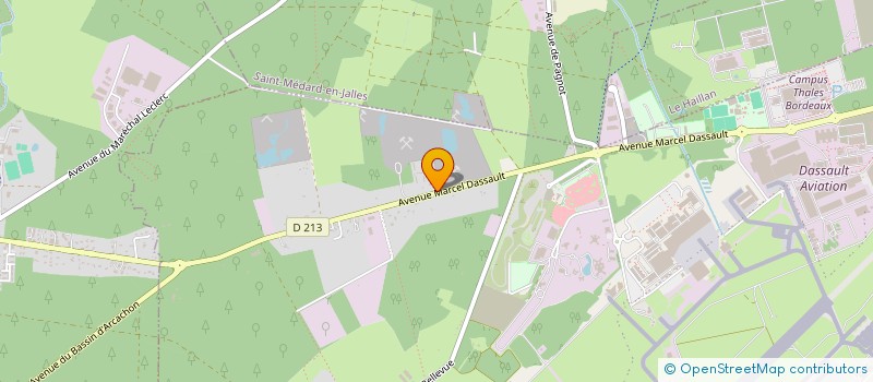localisation de l'entreprise KART SYSTEM à MERIGNAC