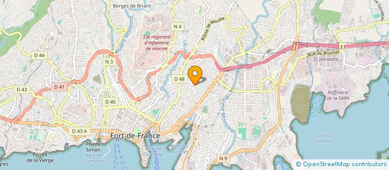 localisation de l'entreprise KARTA CONSTRUCTION  FORT-DE-FRANCE