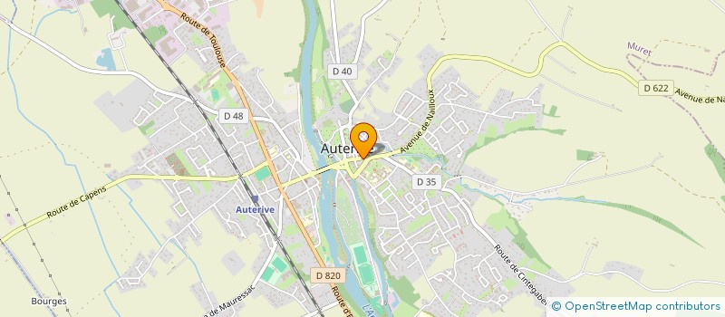 localisation de l'entreprise KARTAGE  AUTERIVE