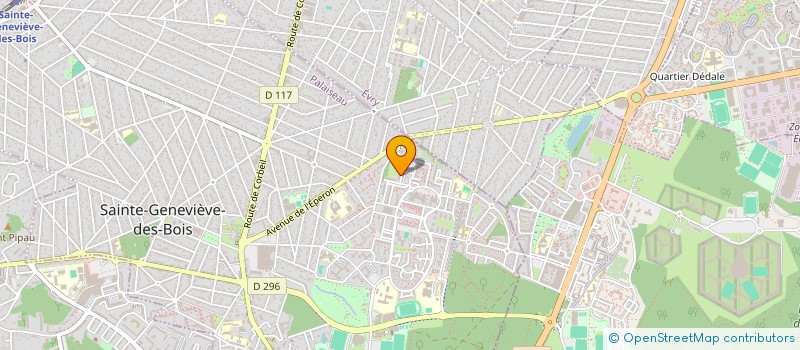 localisation de l'entreprise KARTAL 66  STE GENEVIEVE DES BOIS