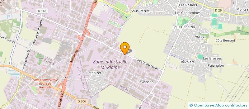 localisation de l'entreprise KARTAL LOGISTIQUE à GENAS