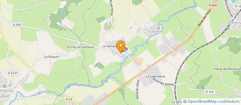 localisation de l'entreprise KARTEIC  SIDEVILLE