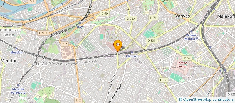 localisation de l'entreprise KARTERU à ISSY-LES-MOULINEAUX
