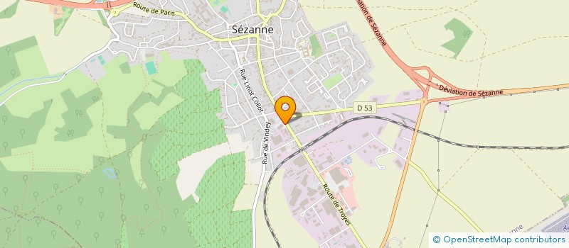 localisation de l'entreprise KARTHEON  SEZANNE