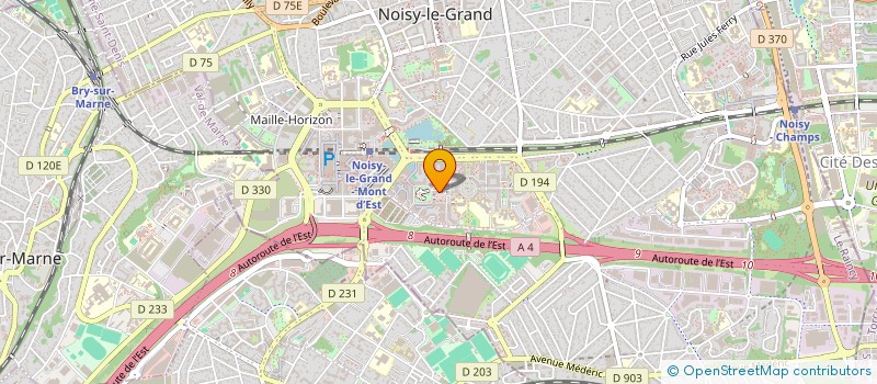localisation de l'entreprise KARTHIKAN STORE à NOISY-LE-GRAND