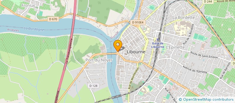 localisation de l'entreprise KARTIER IMMOBILIER à LIBOURNE