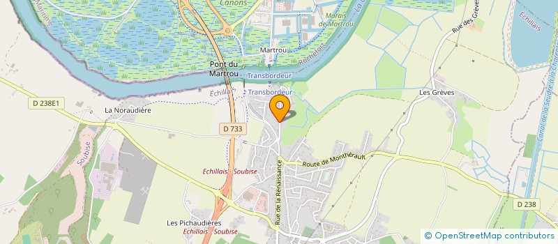 localisation de l'entreprise KARTIM  ECHILLAIS