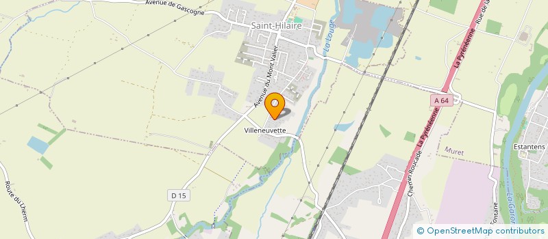 localisation de l'entreprise KARTING CLUB SAINT HILAIRE  SAINT-HILAIRE