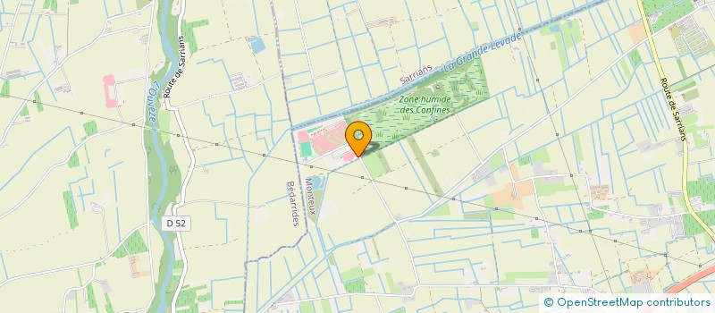 localisation de l'entreprise KARTING DE MONTEUX  MONTEUX