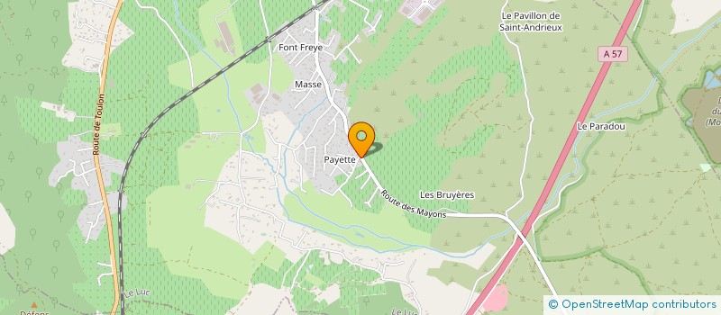 localisation de l'entreprise KARTING PASSION 83  LE LUC