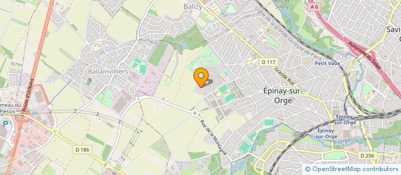 localisation de l'entreprise KARTOSA INVEST  EPINAY-SUR-ORGE