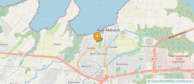 localisation de l'entreprise KARU JENESS SHEKINA à BAIE MAHAULT