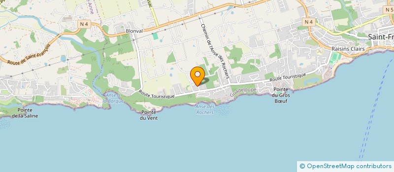 localisation de l'entreprise KARUBREIZH  SAINT-FRANCOIS