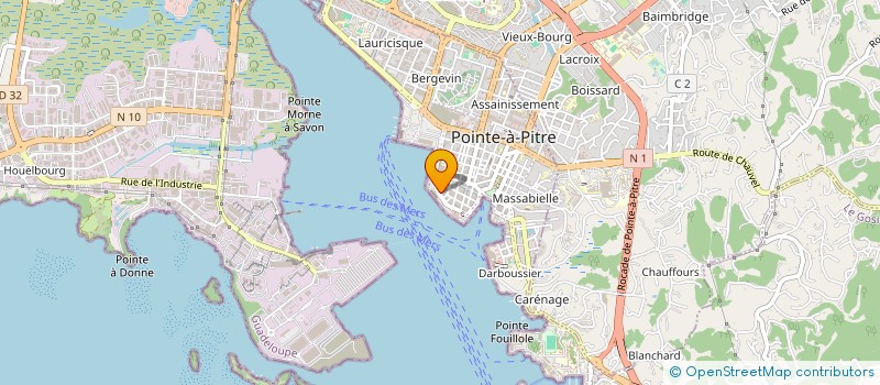 localisation de l'entreprise KARUGENCY  POINTE-A-PITRE