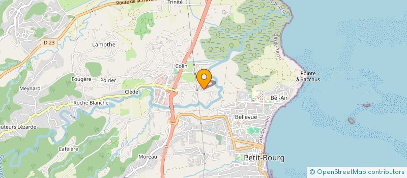 localisation de l'entreprise KARUK' INNOV  PETIT-BOURG