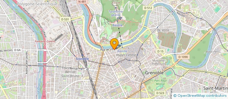 localisation de l'entreprise KARUKERA à GRENOBLE