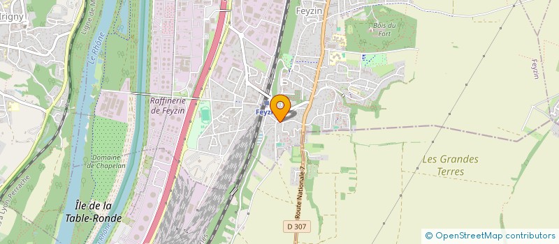 localisation de l'entreprise KARUKERA  FEYZIN