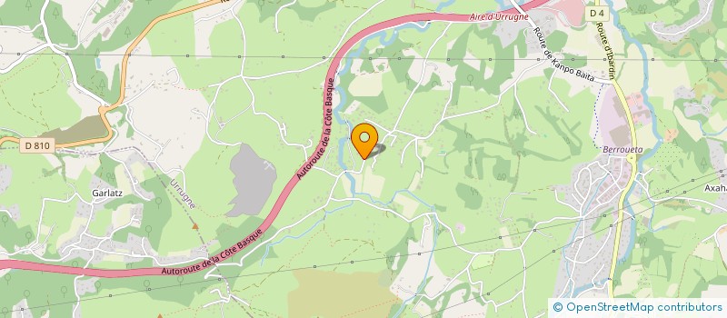 localisation de l'entreprise KARUKERA  URRUGNE