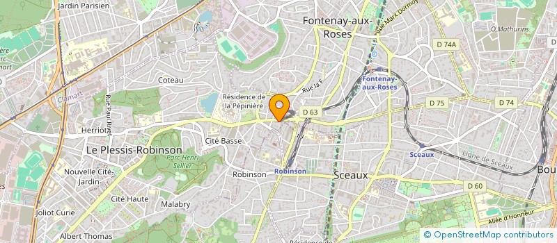 localisation de l'entreprise KARUKERA à LE PLESSIS-ROBINSON