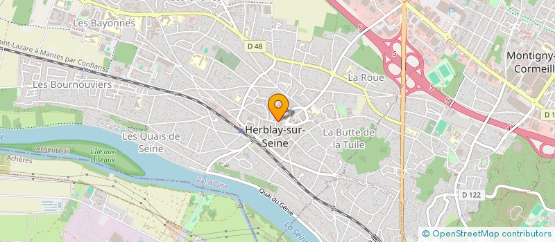 localisation de l'entreprise KARUKERA D'HERBLAY  HERBLAY-SUR-SEINE