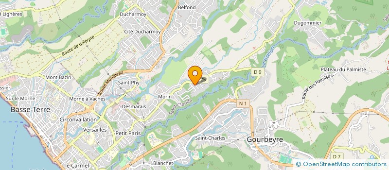 localisation de l'entreprise KARUKERA EMPLOI à SAINT-CLAUDE