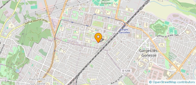 localisation de l'entreprise KARUKERA FINANCE  SARCELLES