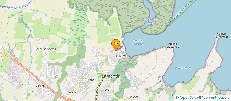 localisation de l'entreprise KARUKERA LOCATION 5  LAMENTIN