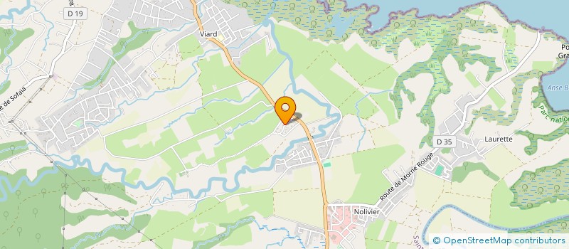 localisation de l'entreprise KARUKERA MANIOCA  SAINTE-ROSE