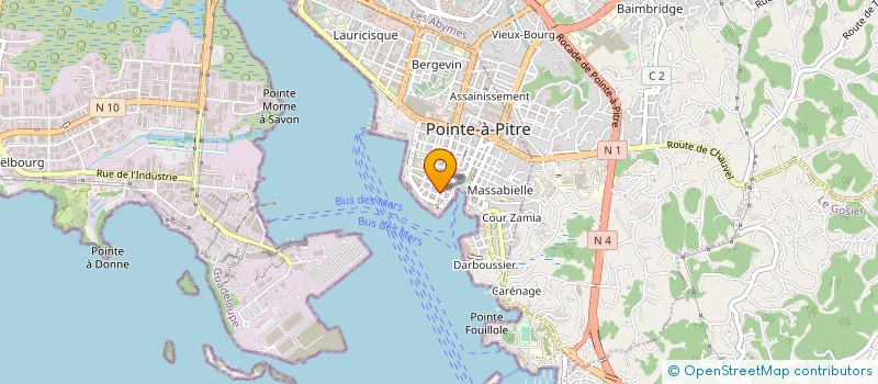 localisation de l'entreprise KARUKERA SOUVENIRS  POINTE A PITRE