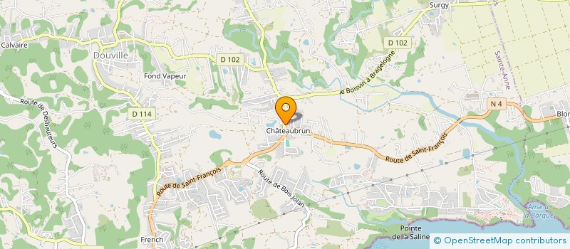 localisation de l'entreprise KARUKERA SPIKE  SAINTE-ANNE