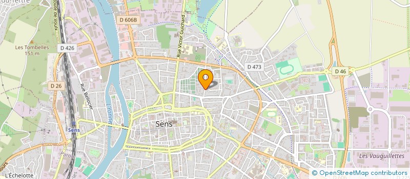 localisation de l'entreprise KARUL à SENS