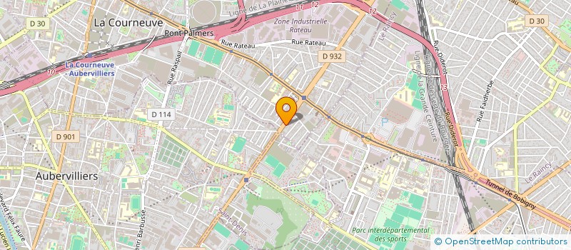 localisation de l'entreprise KARUMARI à LA COURNEUVE