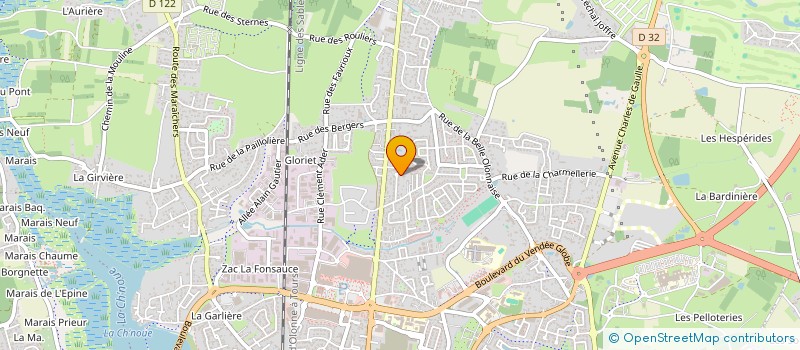 localisation de l'entreprise KARUNA KHELNE THAU à LES SABLES D'OLONNE