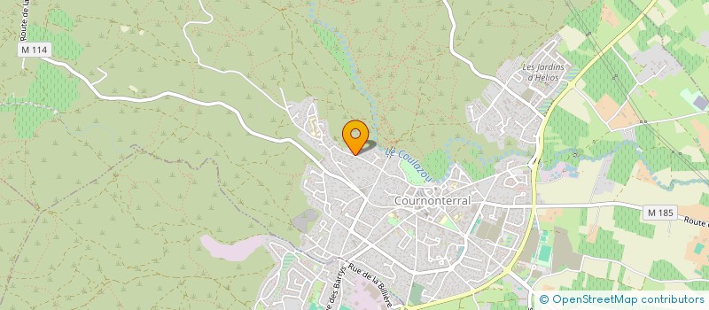 localisation de l'entreprise KARUNA STARLIGHT à COURNONTERRAL